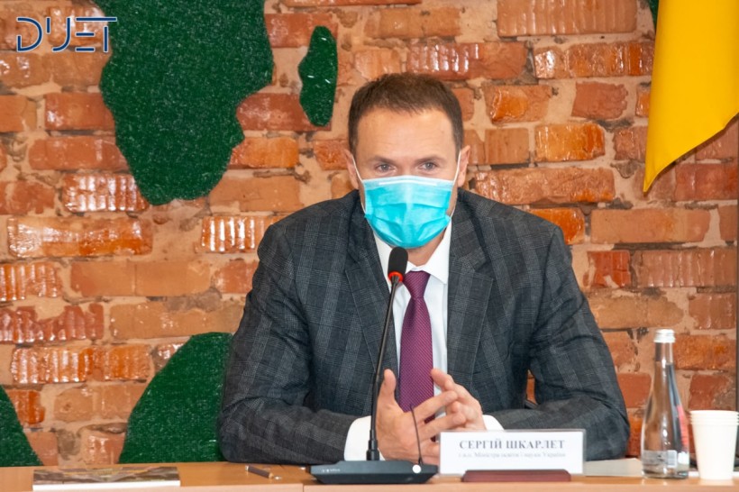 Очільник МОН Сергій Шкарлет взяв участь у презентації освітнього ТехноHUB від криворізького ДУЕТ