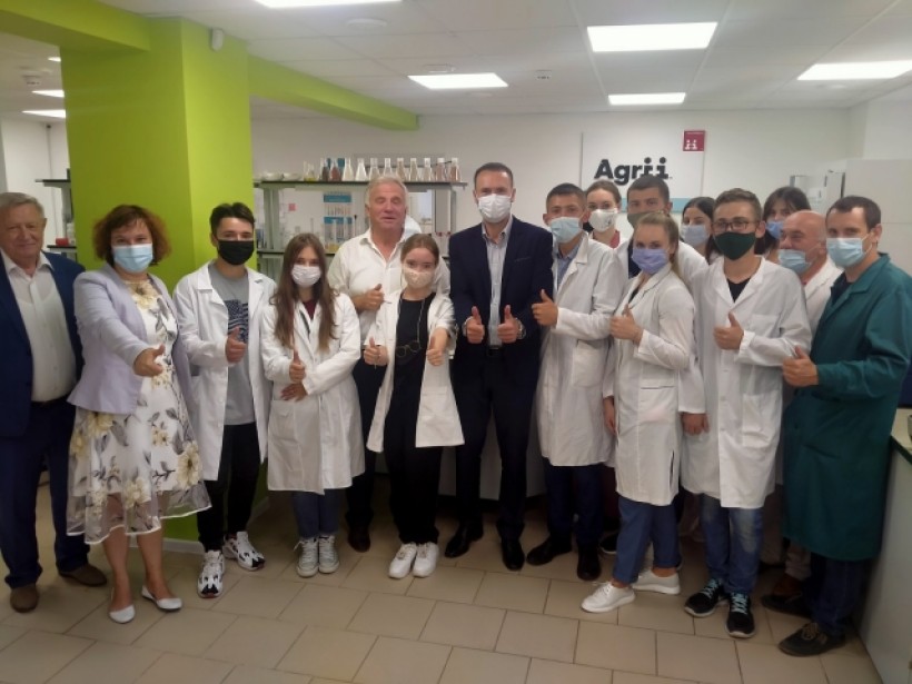 Сергій Шкарлет відвідав агробіологічний факультет НУБІП
