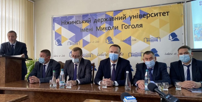 Сергій Шкарлет відвідав один із найстаріших закладів освіти України – Ніжинський державний університет імені Миколи Гоголя