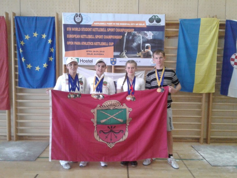 Студенти ТДАТУ вибороли перемогу на Чемпіонаті світу та Європи з гирьового спорту