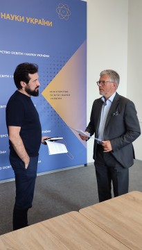 Відбулася робоча зустріч заступника міністра освіти і науки Андрія Сташківа із заступником міністра закордонних справ Андрієм Мельником