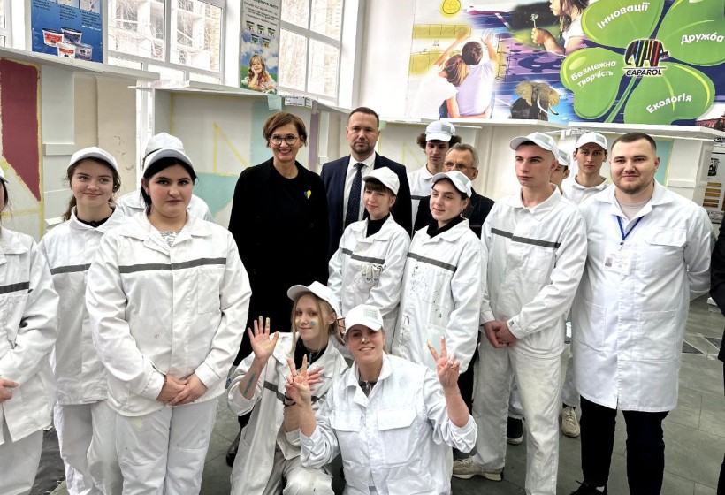Міністри освіти України і Німеччини відвідали столичний профтех, де ознайомилися із впровадженням реформи професійної освіти