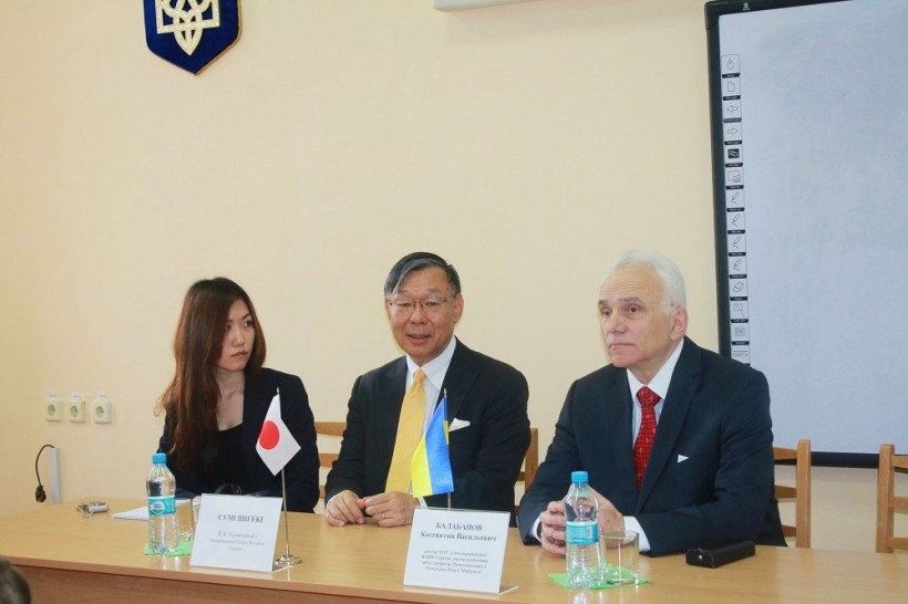 Маріупольський державний університет відвідав Посол Японії Сумі Шігекі