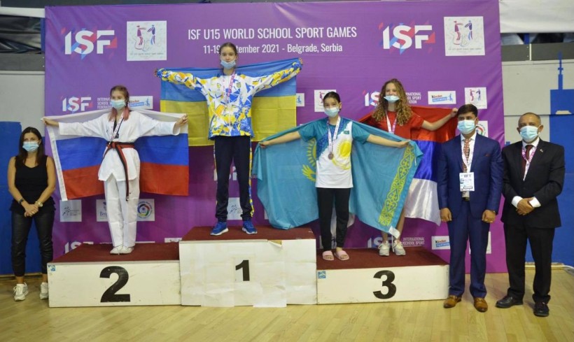 Українська збірна продовжує виборювати нагороди на Всесвітніх учнівських спортивних іграх U15