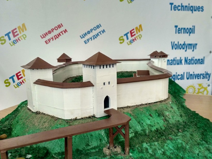 Студенти ТНПУ створюють серію 3D-моделей замків Тернопільщини