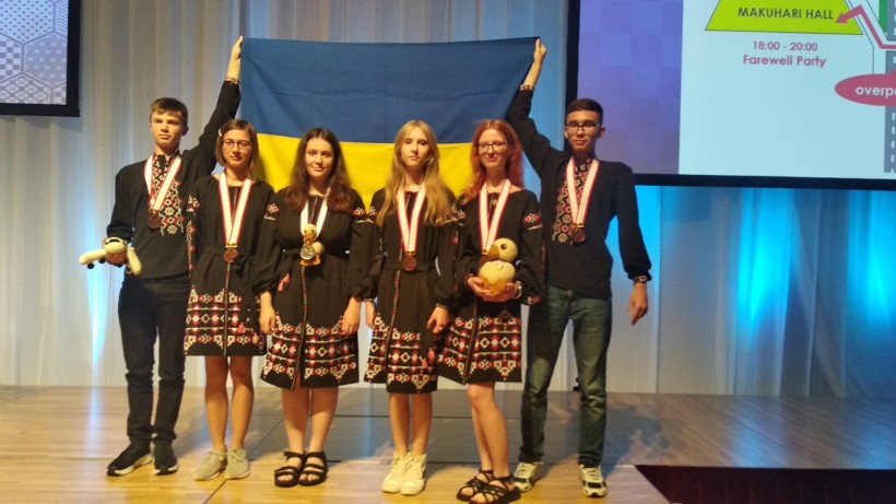 Одна срібна та п’ять бронзових медалей  у здобутку українських школярів   на 64-ій Міжнародній учнівській олімпіаді з математики