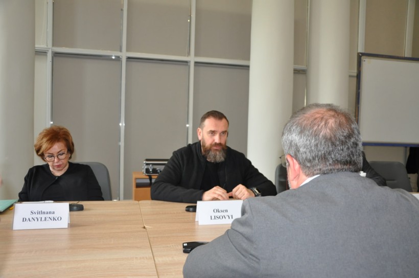 Відбулася зустріч Оксена Лісового з делегацією Всесвітньої федерації профспілок «Інтернаціонал освіти»