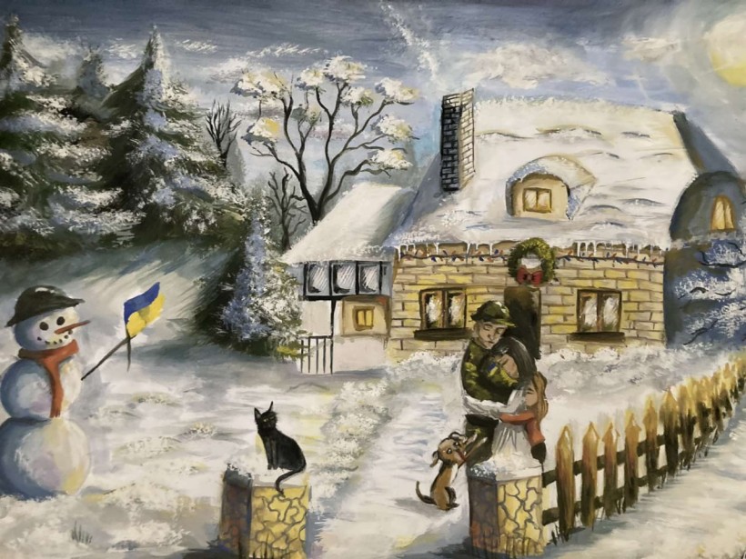 Діти з усіх регіонів України підготували військовим патріотичні вітальні листівки