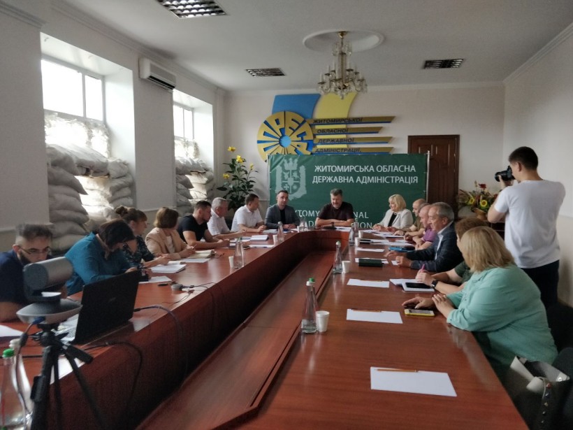 На Житомирщині під головуванням заступника Міністра освіти і науки відбулася нарада щодо підготовки до нового навчального року