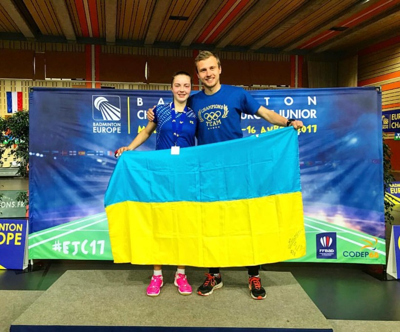 Студентка ХПІ стала срібним призером Чемпіонату Європи з бадмінтону