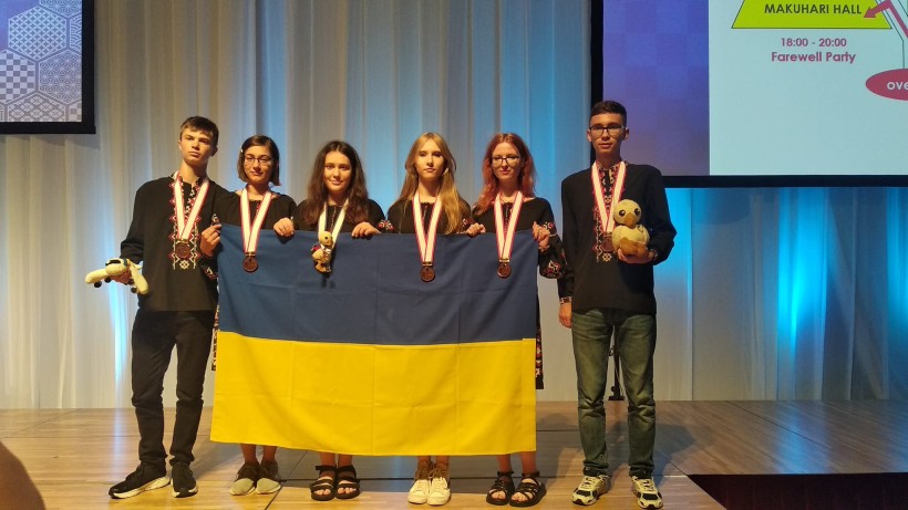 Одна срібна та п’ять бронзових медалей  у здобутку українських школярів   на 64-ій Міжнародній учнівській олімпіаді з математики