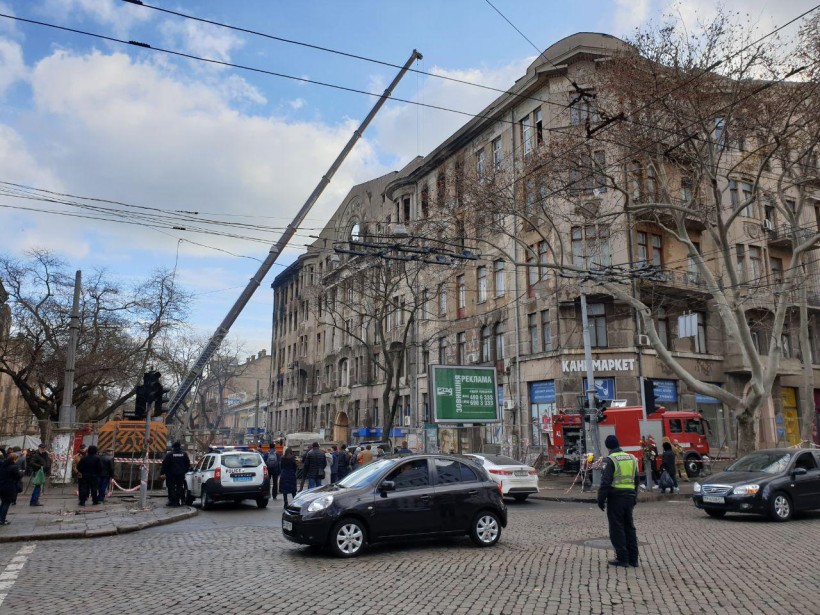 Уряд виділив майже 4 млн грн для ліквідації наслідків пожежі в одеському коледжі