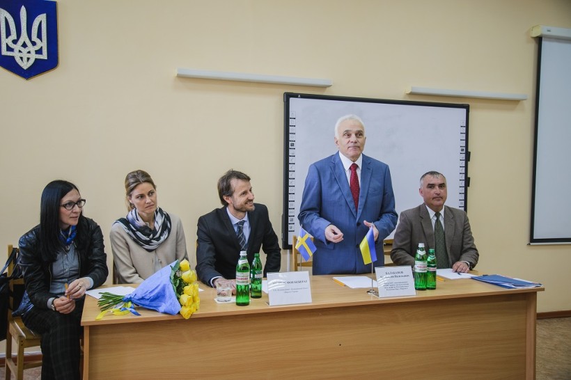 Маріупольський державний університет відвідав Посол Швеції в Україні Андреас фон Бекерат