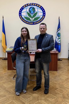 Серед переможців Всеукраїнського конкурсу есе «Мій Шевченко» — студентка Поліського університету