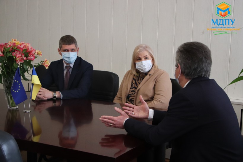 Заступник Міністра Віра Рогова у Мелітопольському державному педуніверситеті обговорила питання підготовки кваліфікованих вчителів
