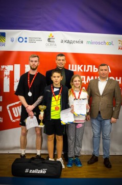 У Києві вперше відбувся чемпіонат «Шкільна бадмінтонна ліга»