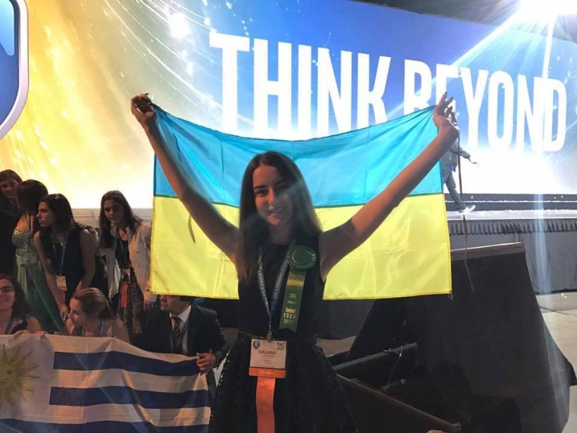 Українська школярка виборола четверте місце на міжнародному конкурсі молодих науковців Intel ISEF в Лос-Анджелесі