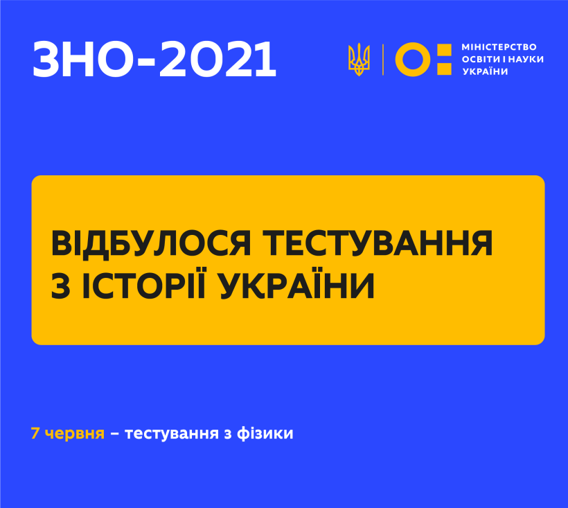 Відбулося ЗНО з історії України