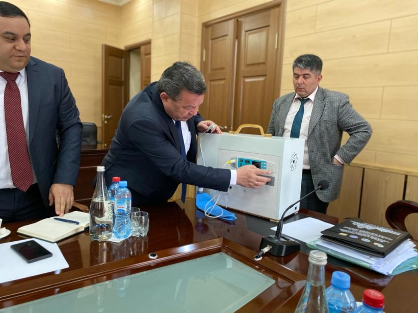 Міністр Сергій Шкарлет обговорив питання співпраці з Президентом НАН Таджикистану Фарходом Рахімі