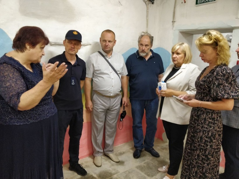 Заступник Міністра ознайомилася зі станом готовності закладів освіти Житомирщини до приймання здобувачів освіти