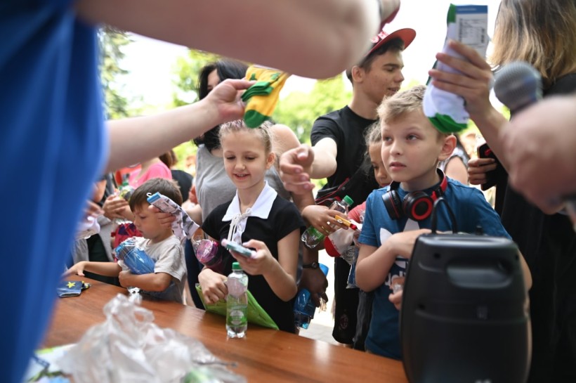У Львівській політехніці відкрили літній спортивний табір для переселенців