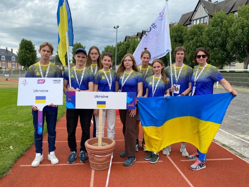 Українські спортсмени беруть участь у Всесвітній гімназіаді-2022 у Нормандії