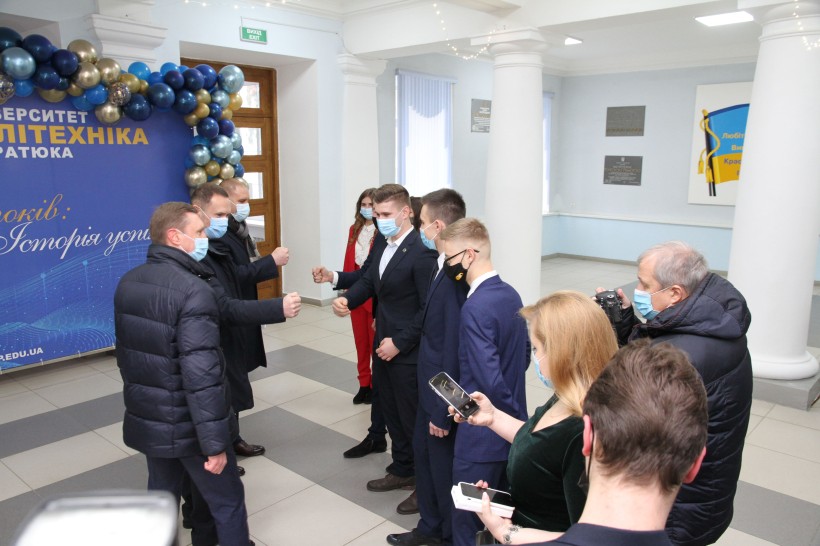 Сергій Шкарлет привітав колектив університету «Полтавська політехніка імені Юрія Кондратюка» з 90-річним ювілеєм