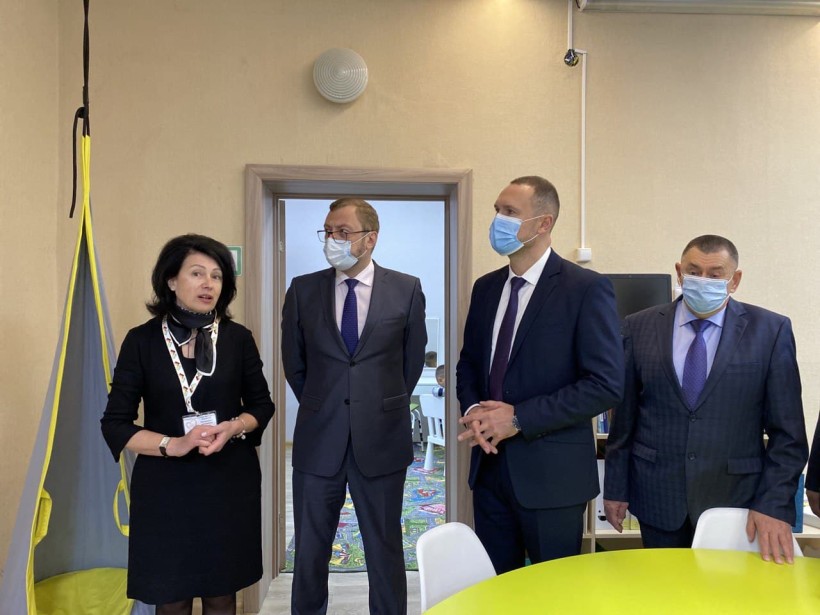 Міністр Сергій Шкарлет перебуває з робочим візитом у закладах освіти міста Ніжин