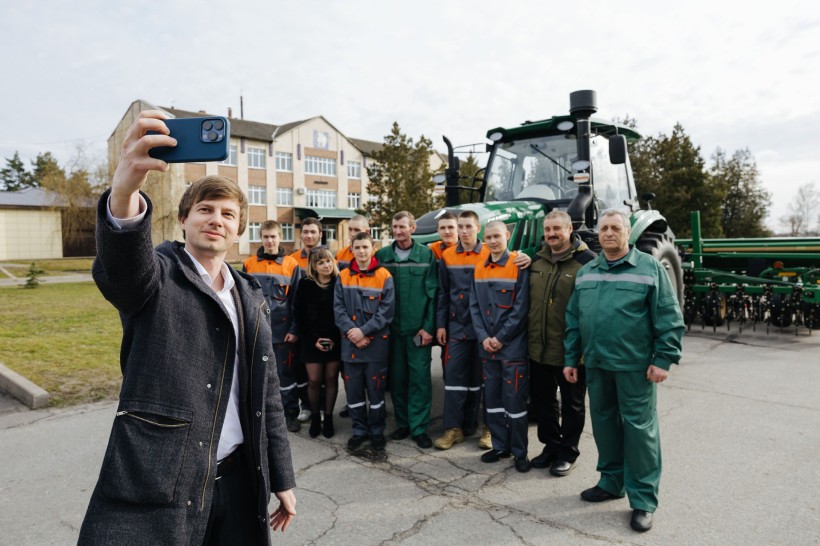 Профтехи Полтавщини отримали сучасну аграрну техніку на 1 млн 345 тис. євро