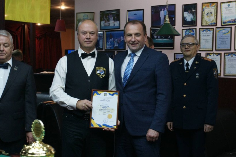 Ректор НАУ відкрив Чемпіонат України зі спортивного більярду серед науково-педагогічних працівників ЗВО