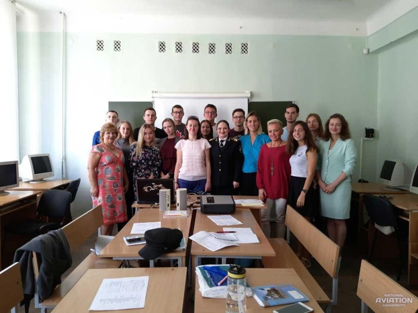 В межах Erasmus+ для студентів НАУ прочитали лекції з міжнародних відносин