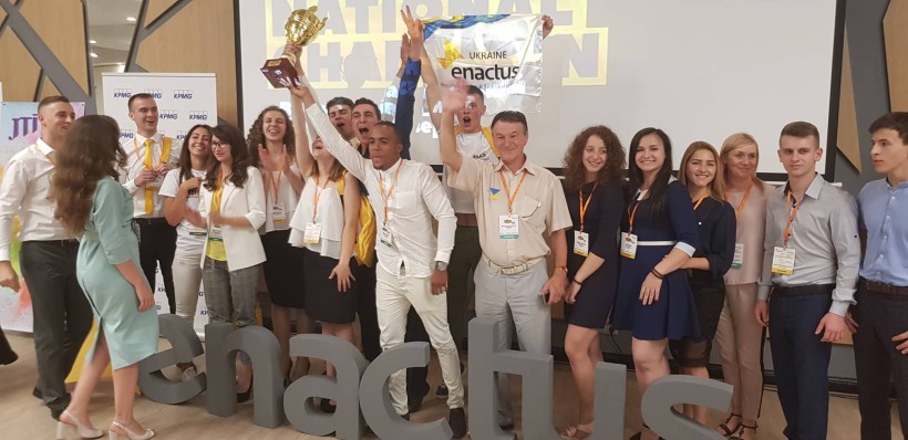 Команда ВНТУ перемогла у Національному відборі конкурсу Enactus Ukraine