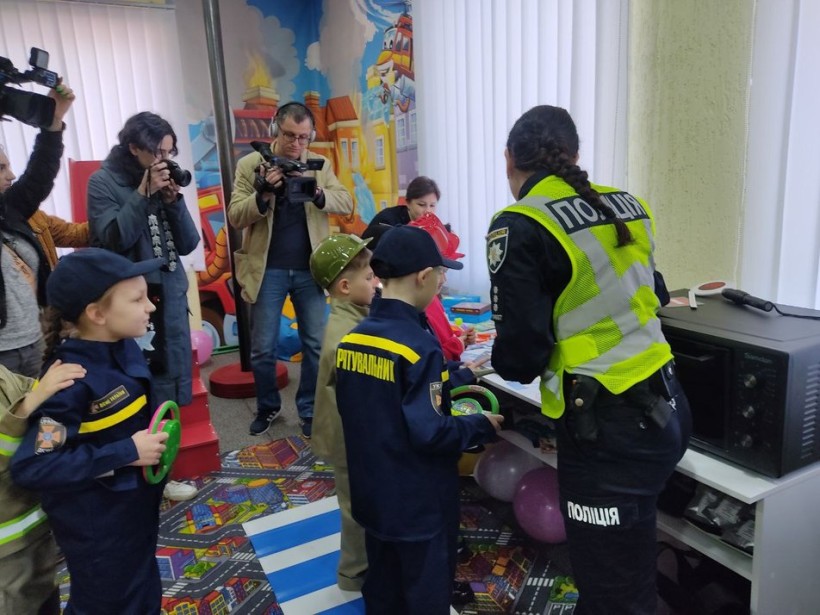 У Житомирі відкрито клас безпеки на базі пожежно-рятувальної частини ДСНС