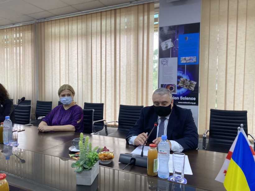 Сергій Шкарлет обговорив напрями співпраці з керівництвом Національного наукового фонду Грузії ім. Шота Руставелі та Грузинського технічного університету
