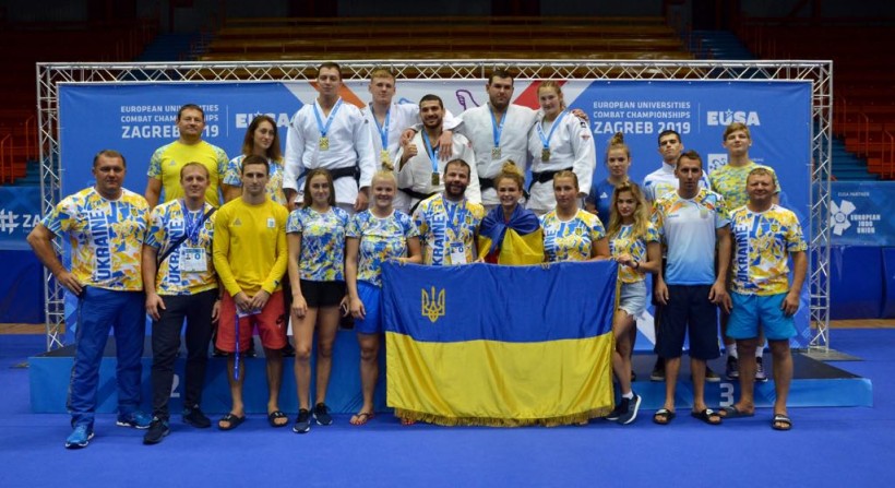 Українська студентська збірна перемогла на спортивних змаганнях Combat Games у Хорватії