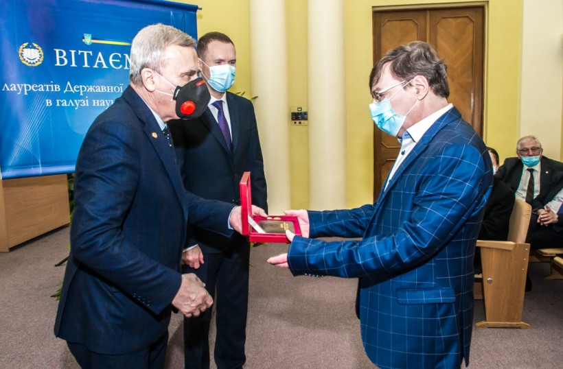 Сергій Шкарлет взяв участь у церемонії вручення дипломів та нагрудних знаків лауреатам Державної премії України в галузі науки і техніки
