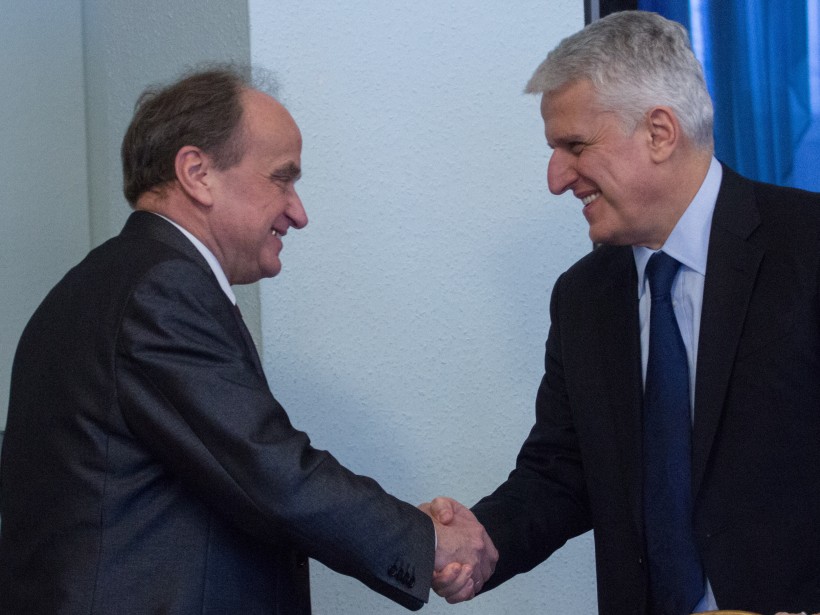 МОН підтримає відкриття кафедри албанської мови у ХНУ – робоча зустріч першого заступника Міністра Володимира Ковтунця з делегацією Республіки Албанія