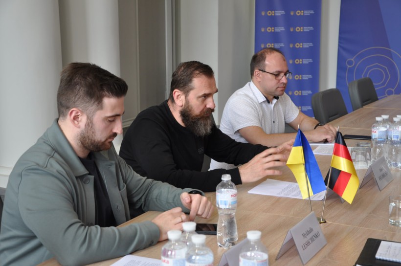 Зустріч міністра освіти і науки України Оксена Лісового з Надзвичайним і Повноважним Послом Федеративної Республіки Німеччина в Україні пані Анкою Фельдгузен
