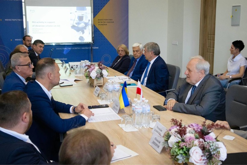 У МОН відбулася зустріч Сергія Шкарлета із Президентом Польської академії наук