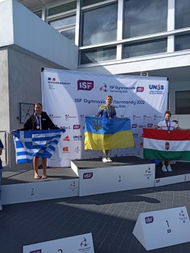 Українська збірна виборола 11 золотих, 18 срібних і 19 бронзових медалей на Всесвітній гімназіаді-2022