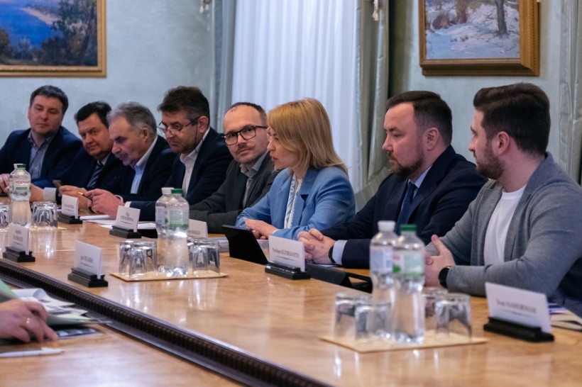 Заступник міністра освіти і науки з питань європейської інтеграції Євген Кудрявець узяв участь у зустрічі із делегацією Венеційської комісії