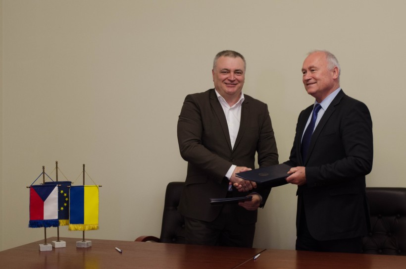 В УжНУ підписали «Меморандум про співробітництво» з Празьким університетом