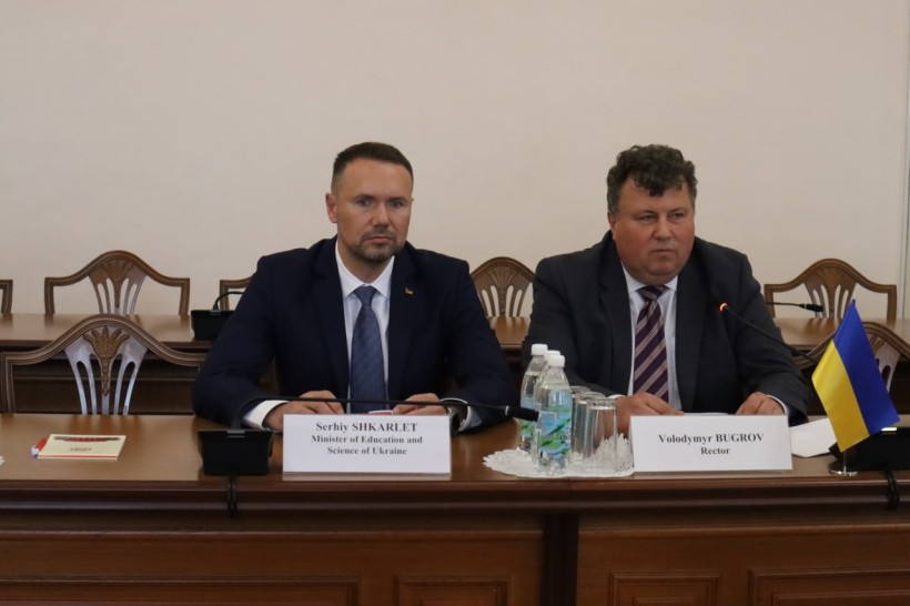 Міністри освіти України і Чехії відвідали КНУ імені Тараса Шевченка