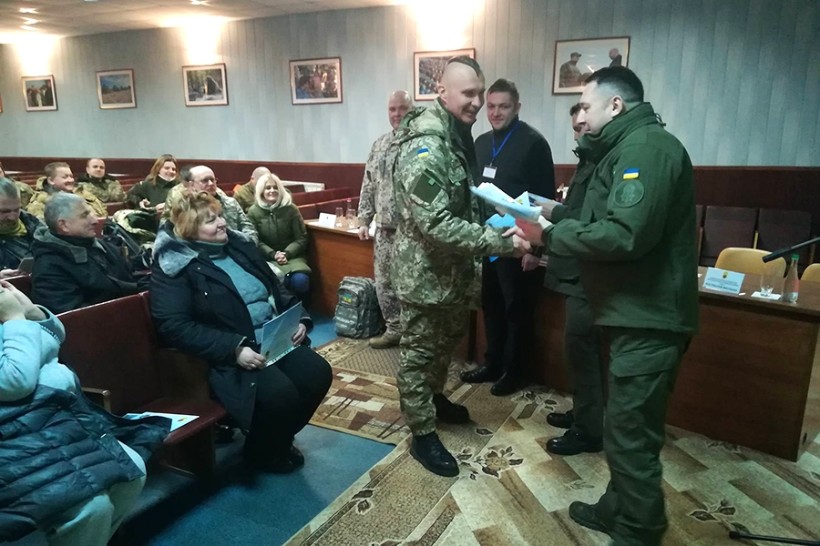 Латвійські фахівці провели семінар-практикум для вчителів предмету “Захист Вітчизни” з Київщини