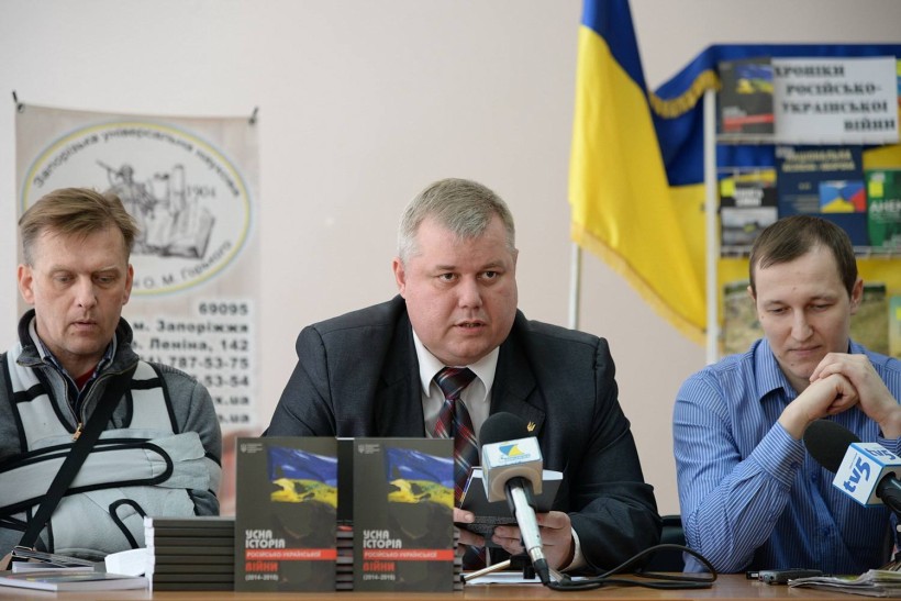 Історичний факультет ЗНУ презентував збірку «Усна історія російсько-української війни (2014-2015)»